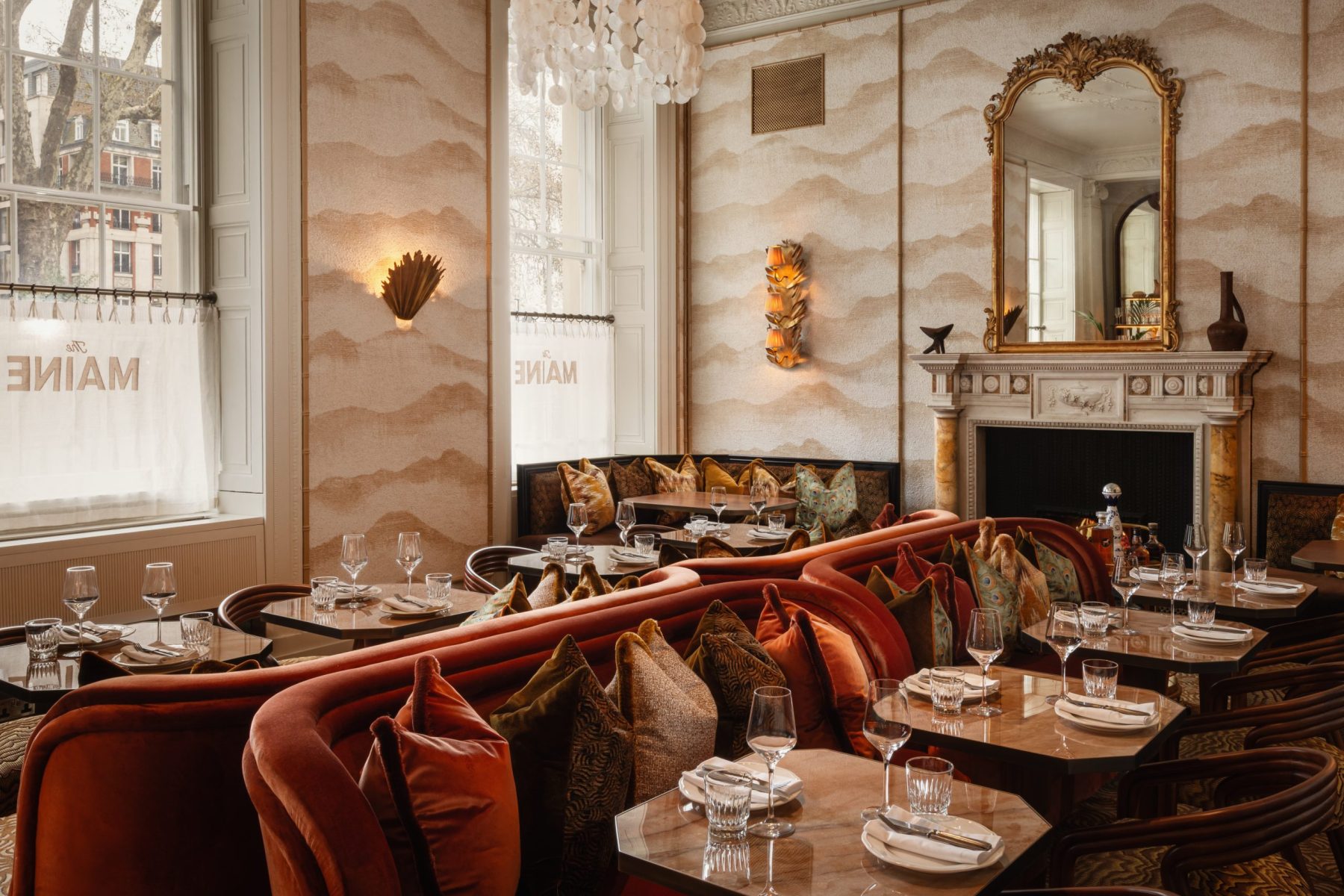 Cafe Maine London — Palm Room & Terrace